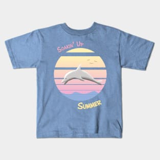 Summer Dolphin Kids T-Shirt